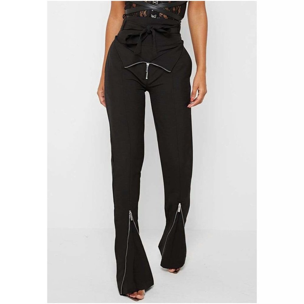 NWT Manière de Voir - Size 12 - Wide-Leg High-Waist Trousers